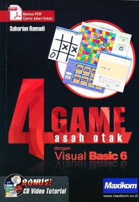 Image of 4 game asah otak dengan visual basic 6