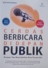 Cerdas Berbicara Didepan Publik