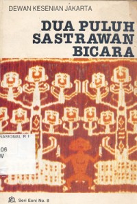 Dua puluh sastrawan bicara