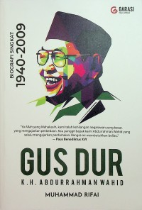 Image of Gusdur: Biografi Singkat 1940-2009