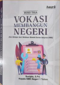 Image of P. Vokasi Membangun Negeri (Buku 3)