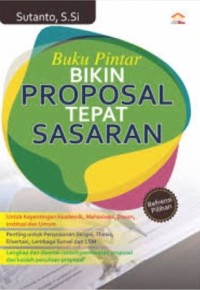 Image of Panduan Pintar Bikin Proposal Tepat Sasaran