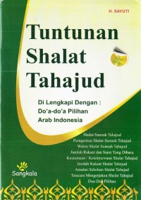 Tuntunan Shalat Tahajud